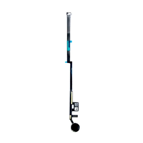 iPad 7 10.2" Hemknapp Flexkabel - Svart Black
