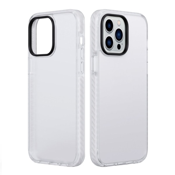 iPhone 14 Pro Max Stöttåligt TPU Mobilskal - Vit Vit