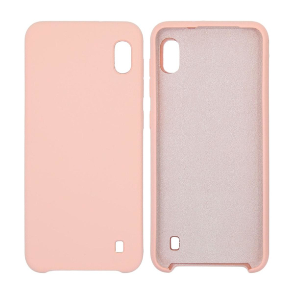 Mobilskal Silikon Samsung A10 - Rosa Pink
