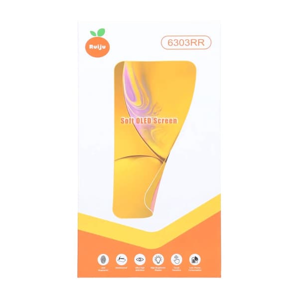 iPhone 16 Pro Soft OLED Skärm Premium - RJ musta