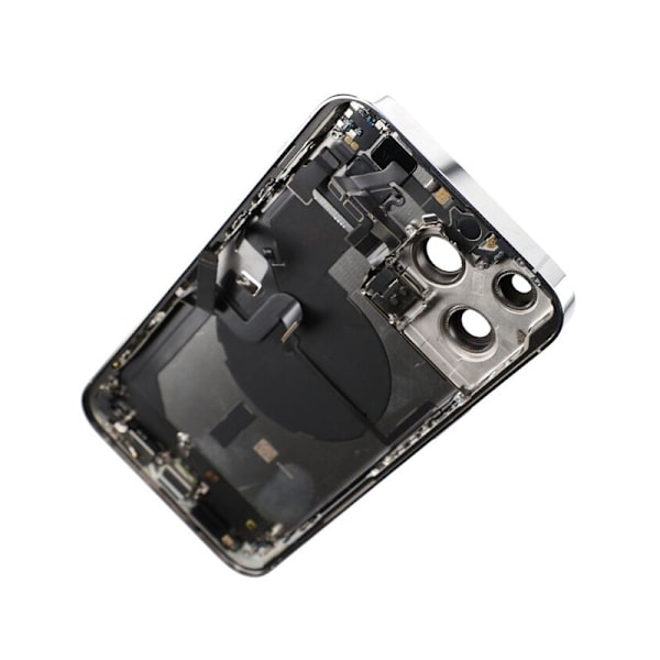 iPhone 14 Pro Max Baksida med Komplett Ram - Silver Silver