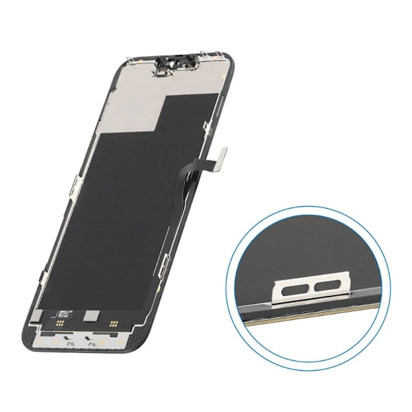iPhone 13 Pro Max OLED Skärm - Svart (Tagen från ny iPhone) Svart
