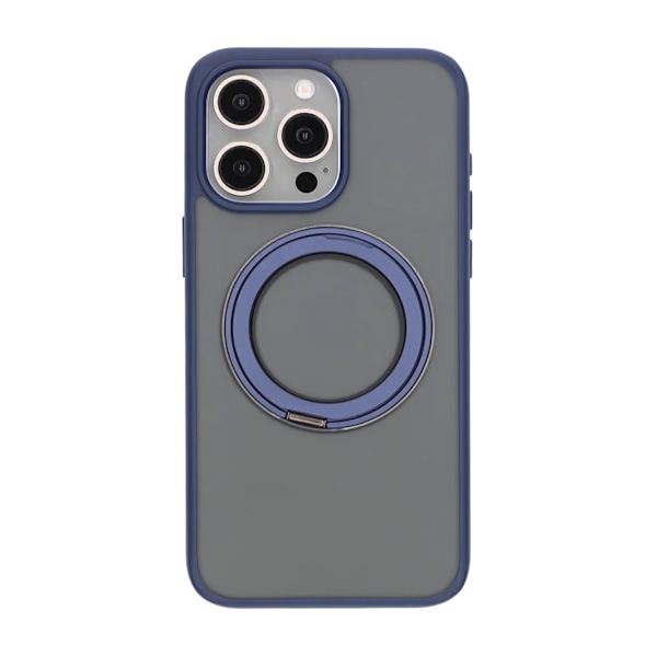 iPhone 15 Pro Max Mobilskal med Magsafe Stativ - Blå Blue