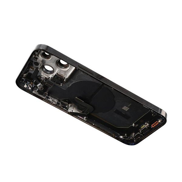 iPhone 14 Pro Max Baksida med Komplett Ram - Svart Svart