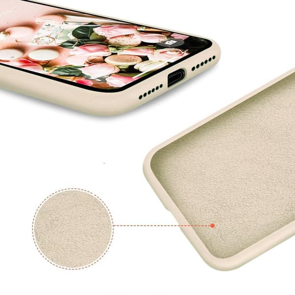 iPhone X/XS Silikonskal Rvelon - Beige Beige