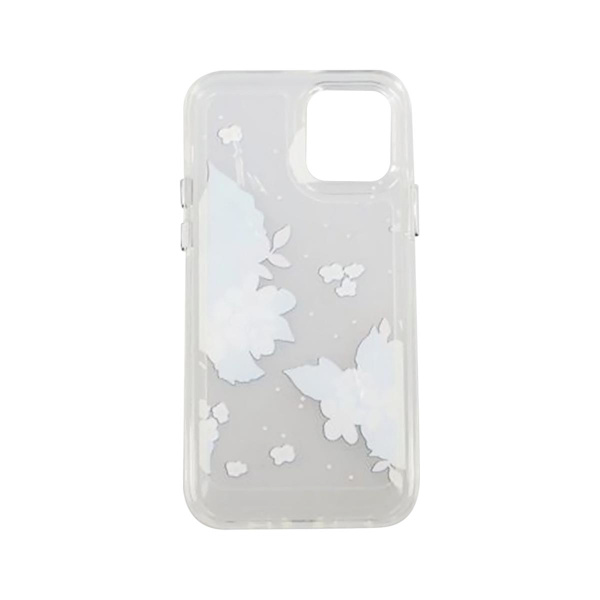iPhone 12/12 Pro Mobilskal med motiv - Blå Blad Blå