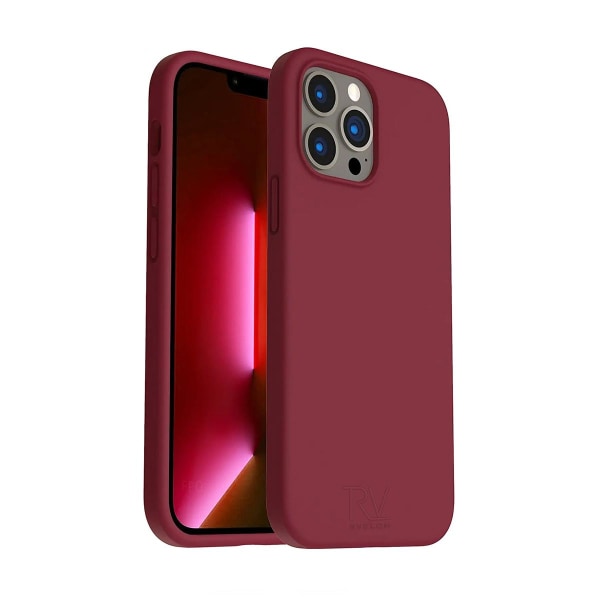 iPhone 13 Pro Skal - Silikon Röd Rvelon Röd