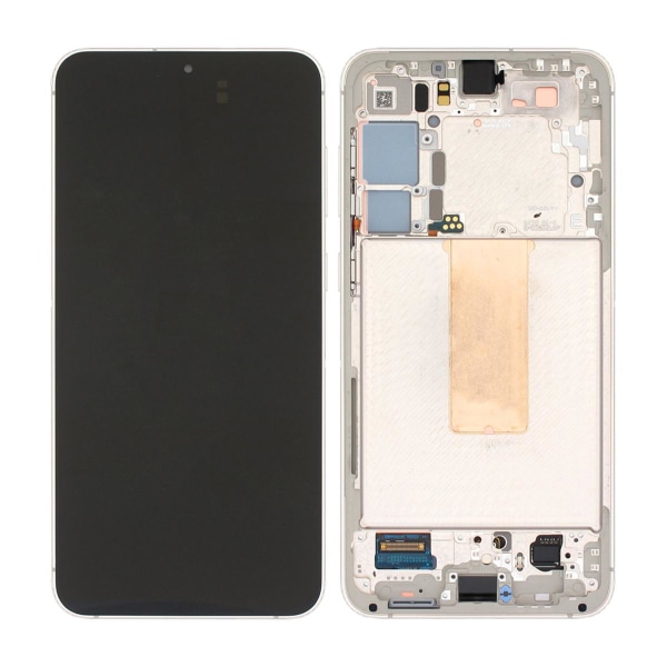 Samsung Galaxy S23 Plus Skärm med LCD Display - Cream Beige