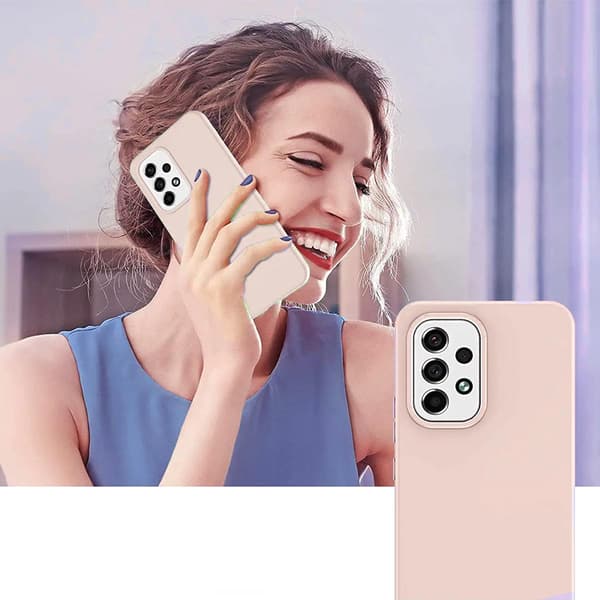Samsung Galaxy A53 Silikonskal Rvelon - Beige Beige