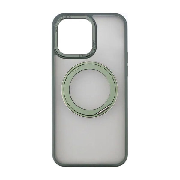 iPhone 15 Pro Max Skal med MagSafe Stativ Rvelon - Grön Grön