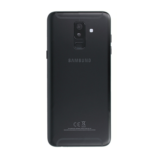 Samsung Galaxy A6 Plus 2018 (SM-A605F) Baksida/Batterilucka Original - Svart Svart