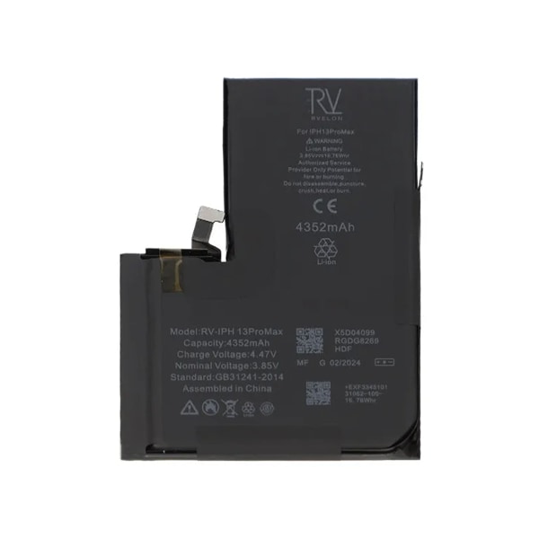 iPhone 13 Pro Max Batteri Rvelon Premium 4352mAh