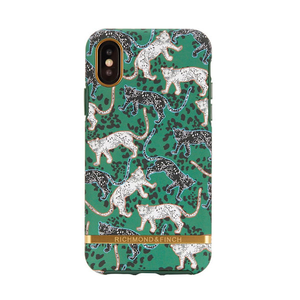 Richmond & Finch Skal Green Leopard - iPhone XS Max Green