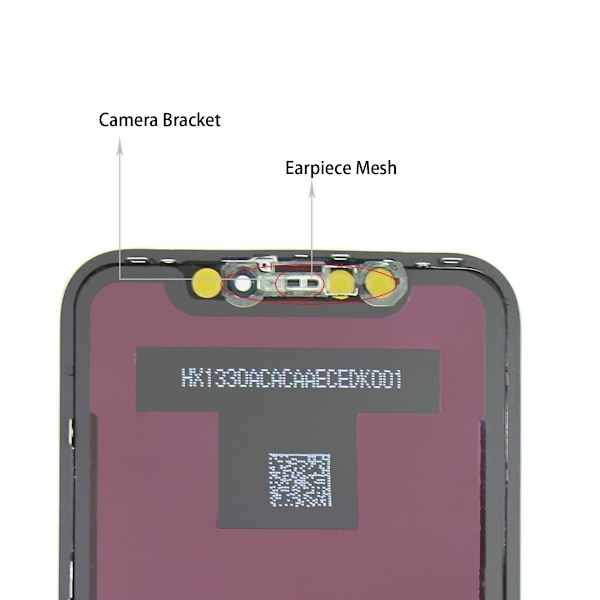 iPhone XR LCD Skärm In-Cell Black