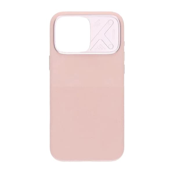 Silikonskal MagSafe med Kameraskydd till iPhone 16 Pro Max - Rosa pink