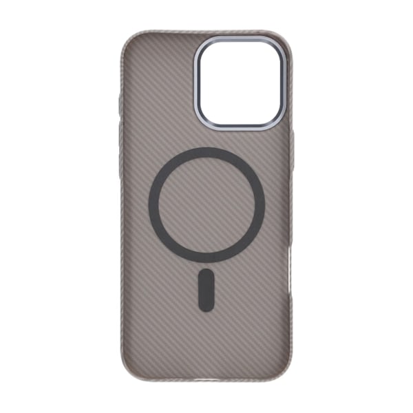 iPhone 16 Pro Max Mobilskal Carbonmönstrad - Grå grå
