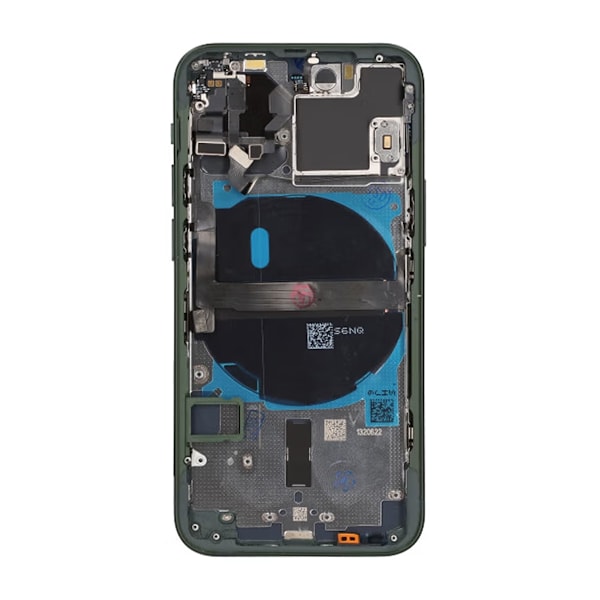 iPhone 13 Mini Baksida Komplett Med Smådelar - Grön Grön