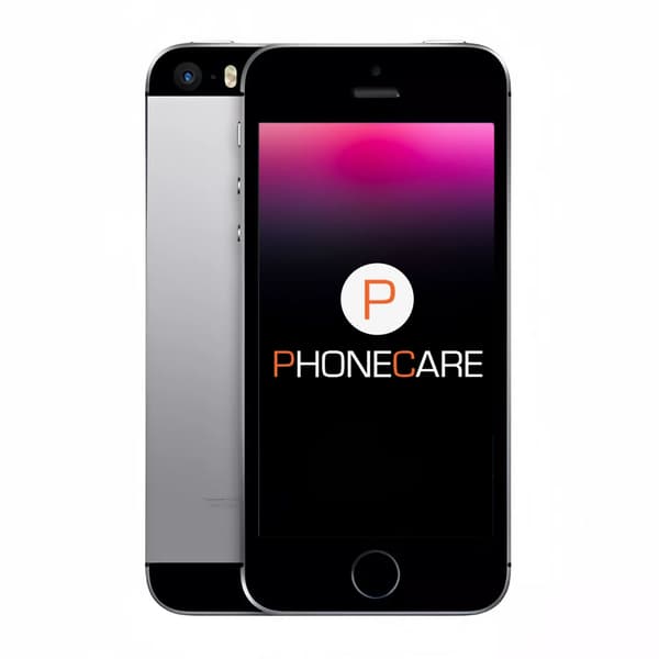 Begagnad iPhone SE 16GB Rymdgrå - Använt skick grå