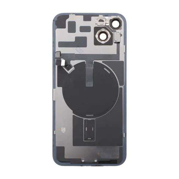 iPhone 14 Plus Baksida Glas Komplett - Gul Gul