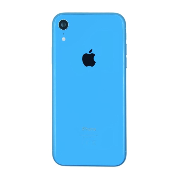 iPhone XR Baksida med Komplett Ram - Blå Blå