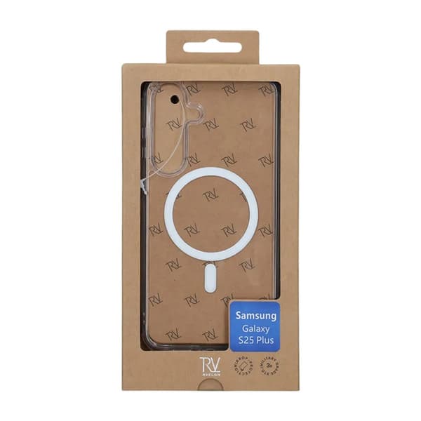 Rvelon Mobilskal MagSafe för Samsung Galaxy S25 Plus - Transparent Transparent