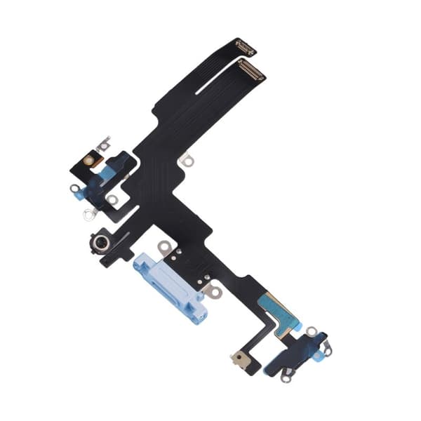 iPhone 14 Laddkontakt med Flexkabel Original - Blå Blue
