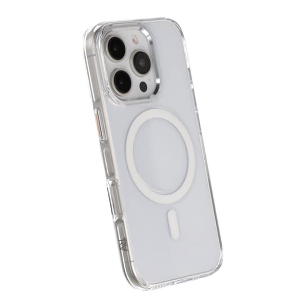 iPhone 16 Pro Max Mobilskal TPU Magnet Rvelon - Transparent transparent