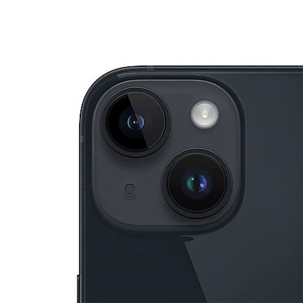 iPhone 14 Plus Kameralins med Ram - Svart Black