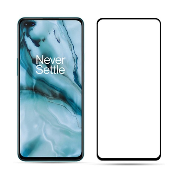 Skärmskydd OnePlus Nord N10 5G - 3D Härdat Glas Svart Svart