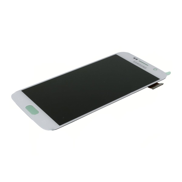 Samsung Galaxy S6 (SM-G920F) Skärm med LCD Display Original - Vit White