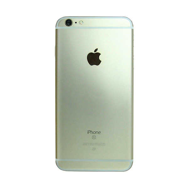iPhone 6S Plus Baksida med Komplett Ram med Batteri - Guld (Begagnad) Gold