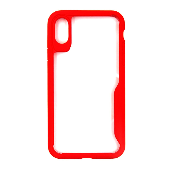 Mobilskal Stöttåligt iPhone X/XS - Röd Röd