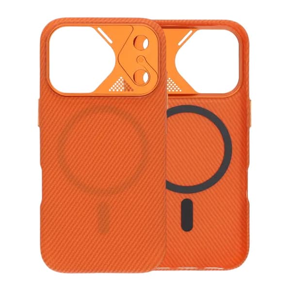Amru Water Print Phone Case - iPhone 17 Pro Max Orange oranssi