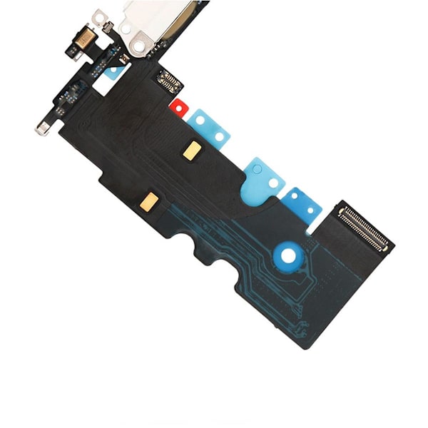 iPhone SE 2022 Laddkontakt med Flexkabel - Vit Vit