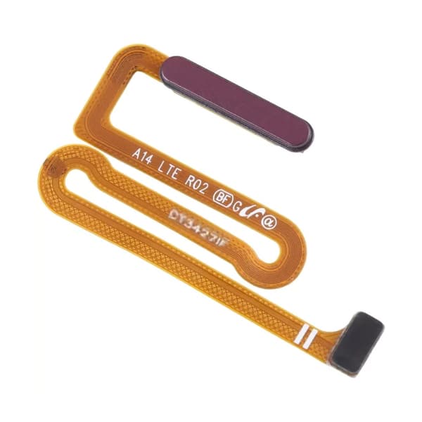 Samsung Galaxy A14 Fingeravtrycksläsare Flexkabel - Svart Svart