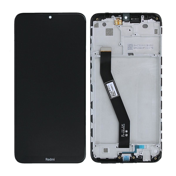 Xiaomi Redmi 8 (2019) Skärm med LCD Display Original - Svart Svart