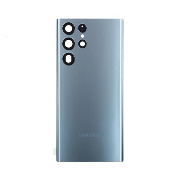 Samsung Galaxy S22 Ultra Baksida - Blå Isblå