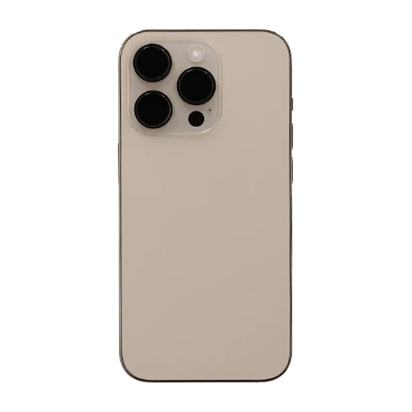 iPhone 14 Pro Baksida med Komplett Ram OEM - Guld Guld