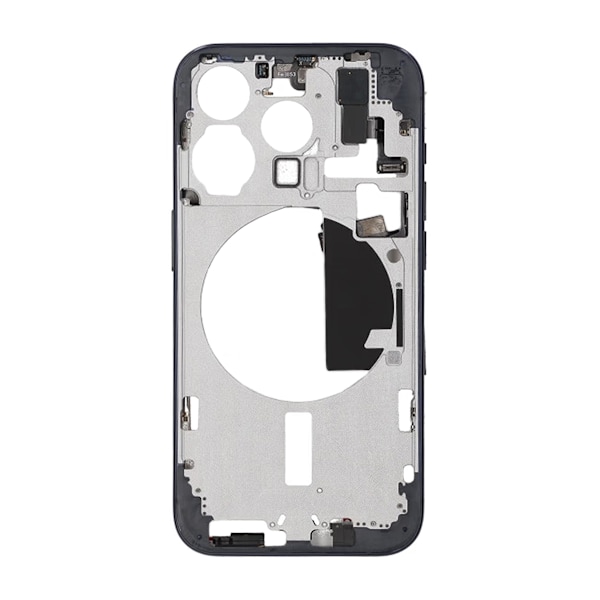 iPhone 15 Pro Mittenram med smådelar OEM - Titanblå Blue