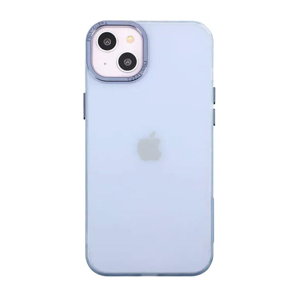 iPhone 14 Plus Mobilskal - Frostat Blå Blå