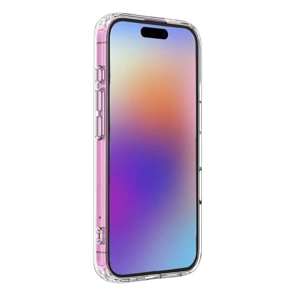 Mobilskal Stöttåligt med Magsafe för iPhone 17 - Transparent transparent