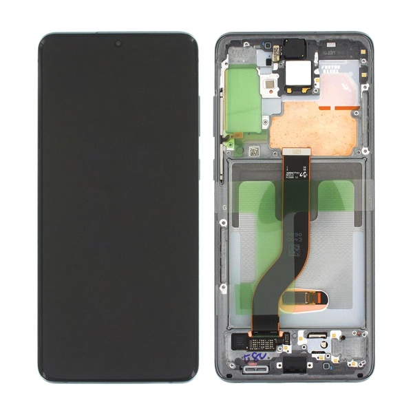 Samsung Galaxy S20 Plus 5G (SM-G985F) Skärm med LCD Display Original - Grå Graphite grey
