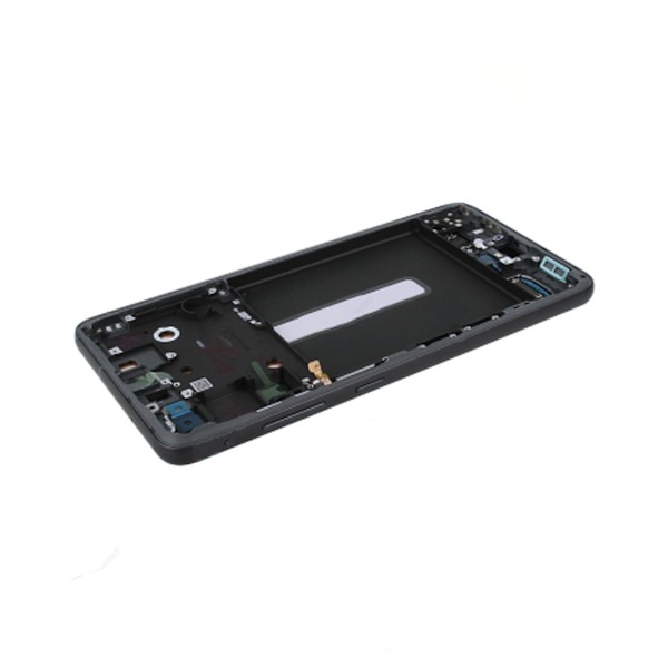 Samsung Galaxy S21 FE Skärm med LCD Display Original - Grafit/Svart Black