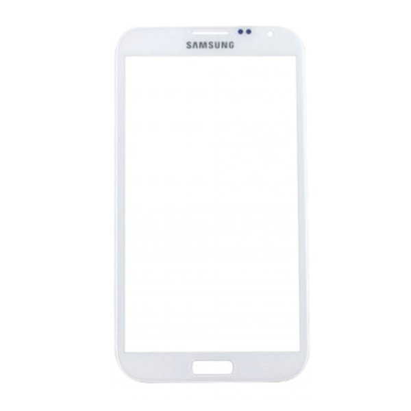 Samsung Galaxy Note 2 Glas - Vit Vit