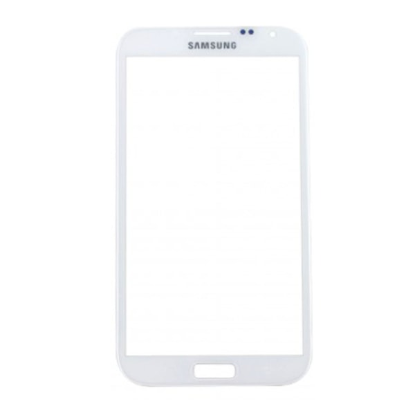 Samsung Galaxy Note 2 Glas - Vit White