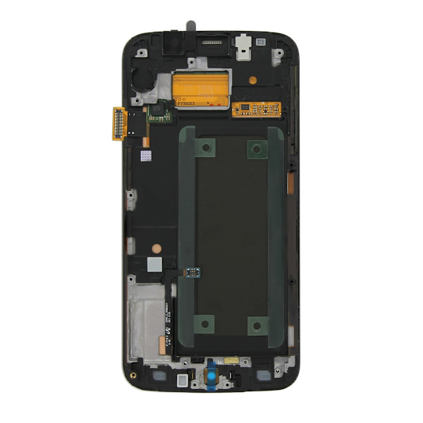 Samsung Galaxy S6 Edge (SM-G925F) Displaymodul LCD / Skärm Svart Original