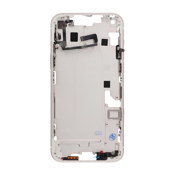 iPhone 14 Plus Mittenram med smådelar OEM - Vit Vit