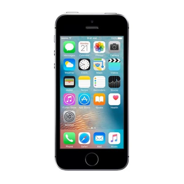 Begagnad iPhone SE 32GB Rymdgrå - Mycket bra skick Grey