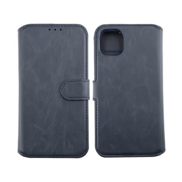 iPhone 11 Plånboksfodral Magnet Rvelon - Blå Marine blue