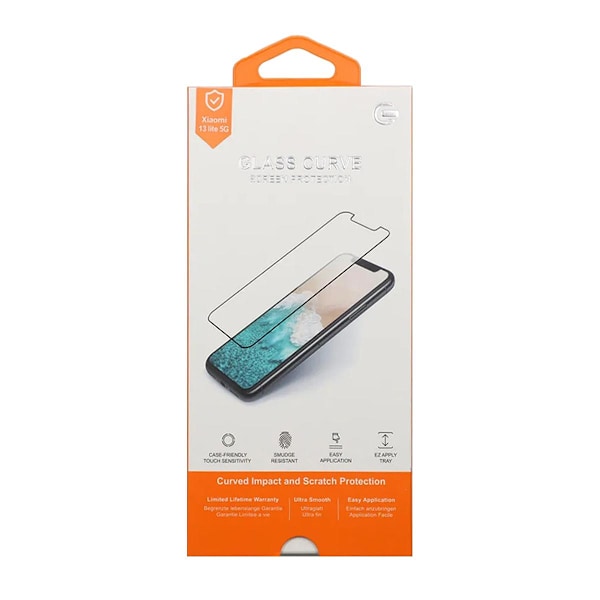 Skärmskydd Xiaomi Redmi Note 12 3D Härdat Glas - Svart Svart